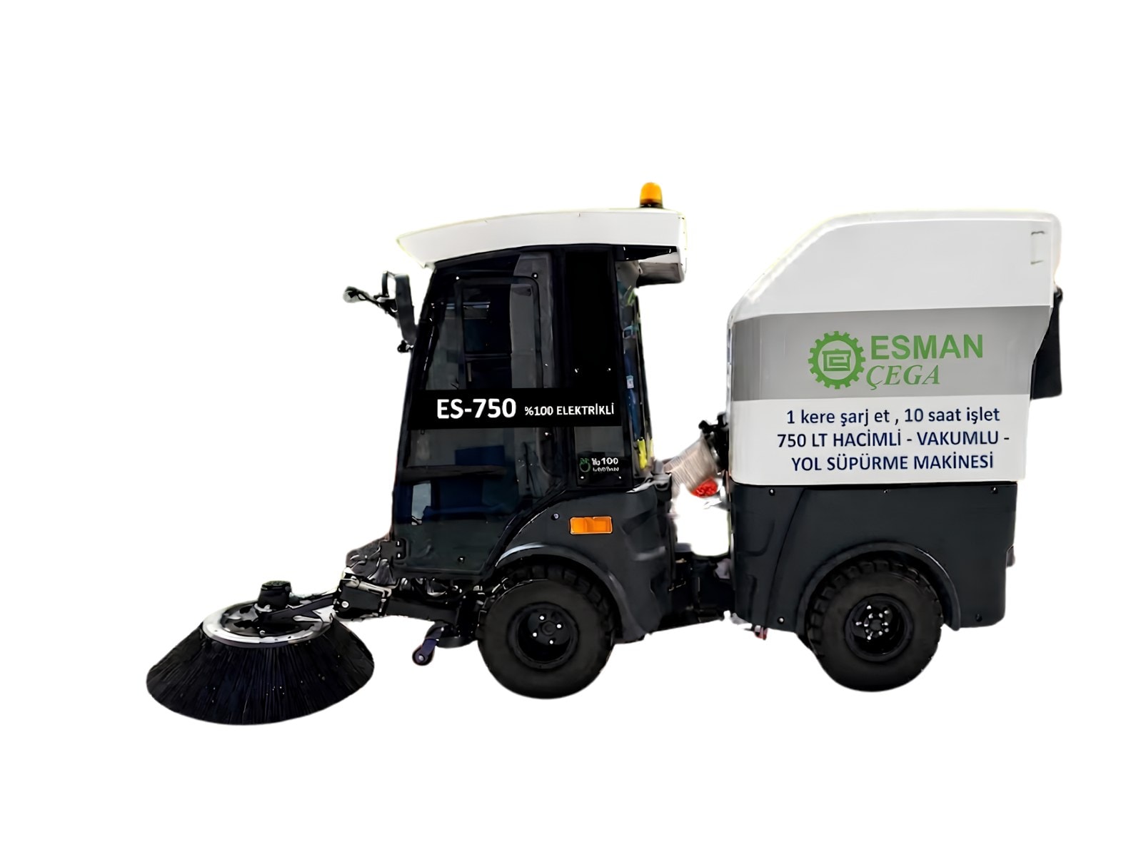 Esman ES750 — stüdyo yan görünümü